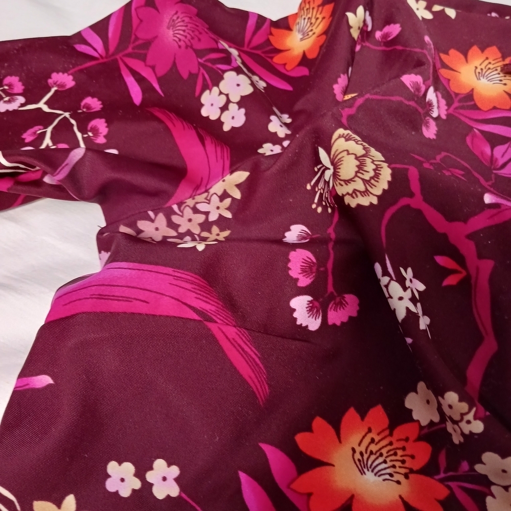 Jude Connally Megan Long Dress - Floral Menagerie Print - Size Small - Picture 9 of 13